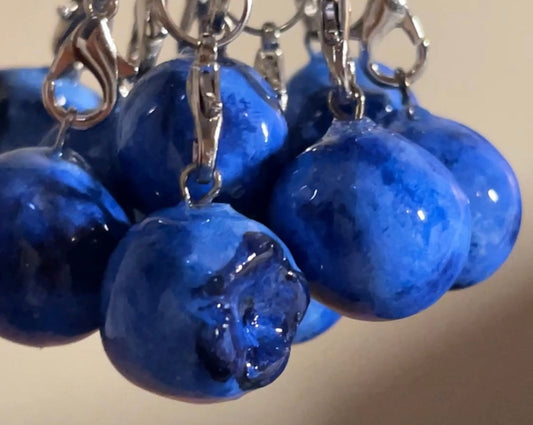 Blueberry Phone Charm