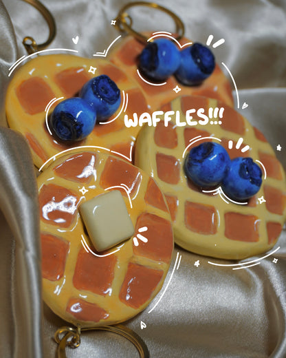 Waffle Bag Charm
