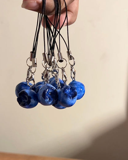 Blueberry Phone Charm