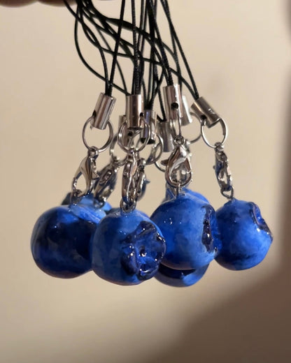 Blueberry Phone Charm