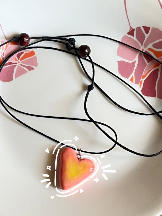 Y2K Heart Necklace