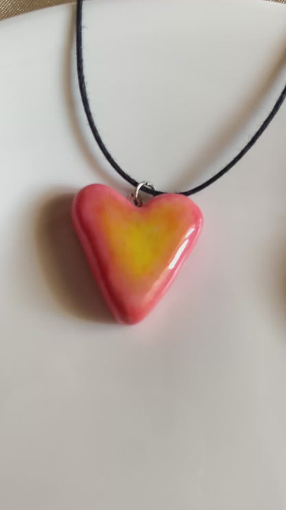 Y2K Heart Necklace