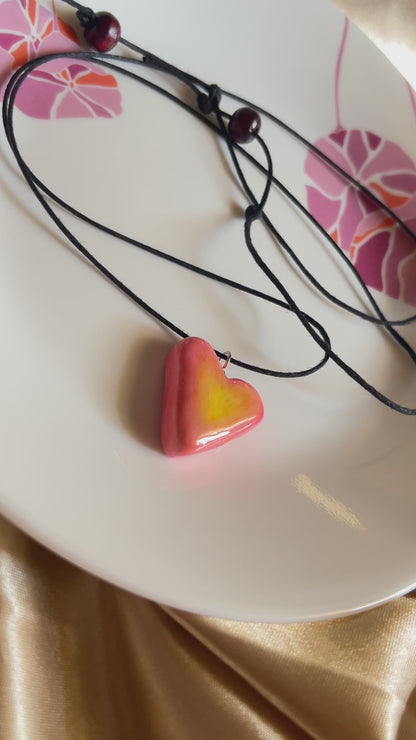 Y2K Heart Necklace